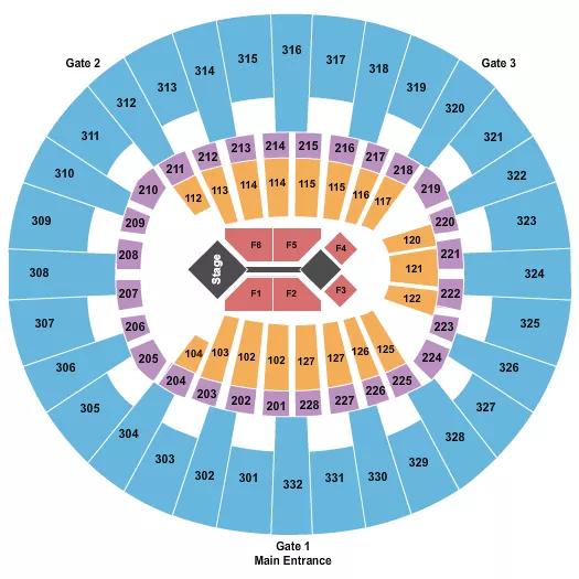 McKenzie Arena Seating Chart